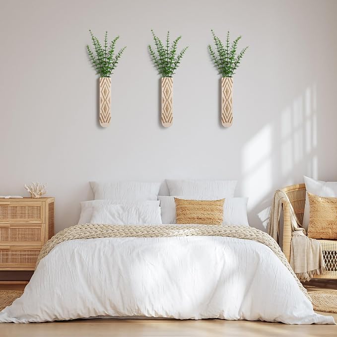 3 Pack Wood Wall Planter manufacturers
