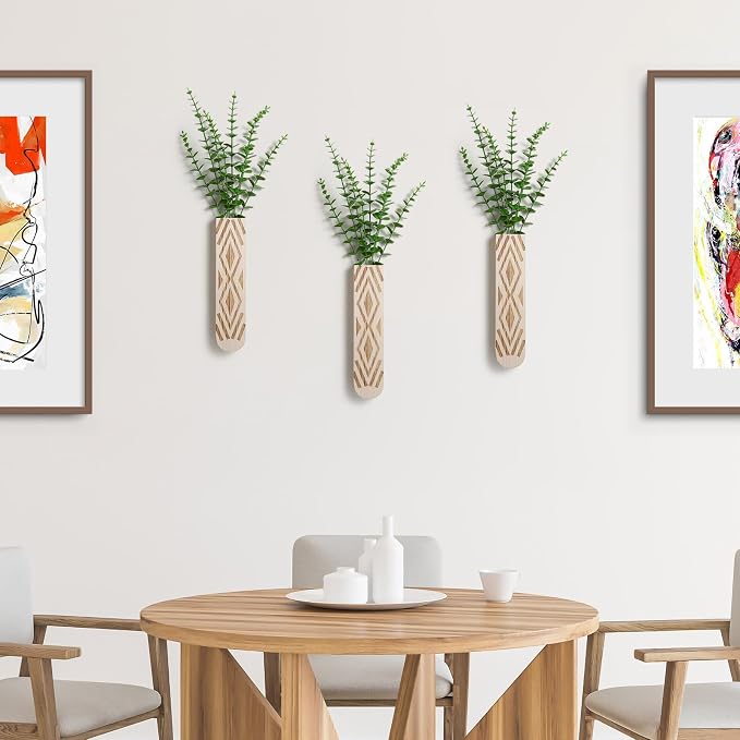 3 Pack Wood Wall Planter 3 Pack Wood Wall Planter